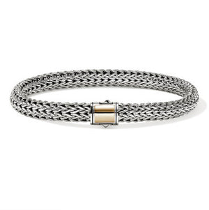 John Hardy 6.5mm Two-Tone Bracelet