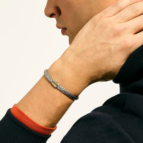 John Hardy 6.5mm Two-Tone Bracelet