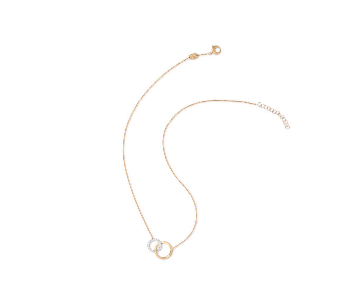 Marco Bicego Jaipur Collection 18K Yellow Gold and Diamond Small Pendant