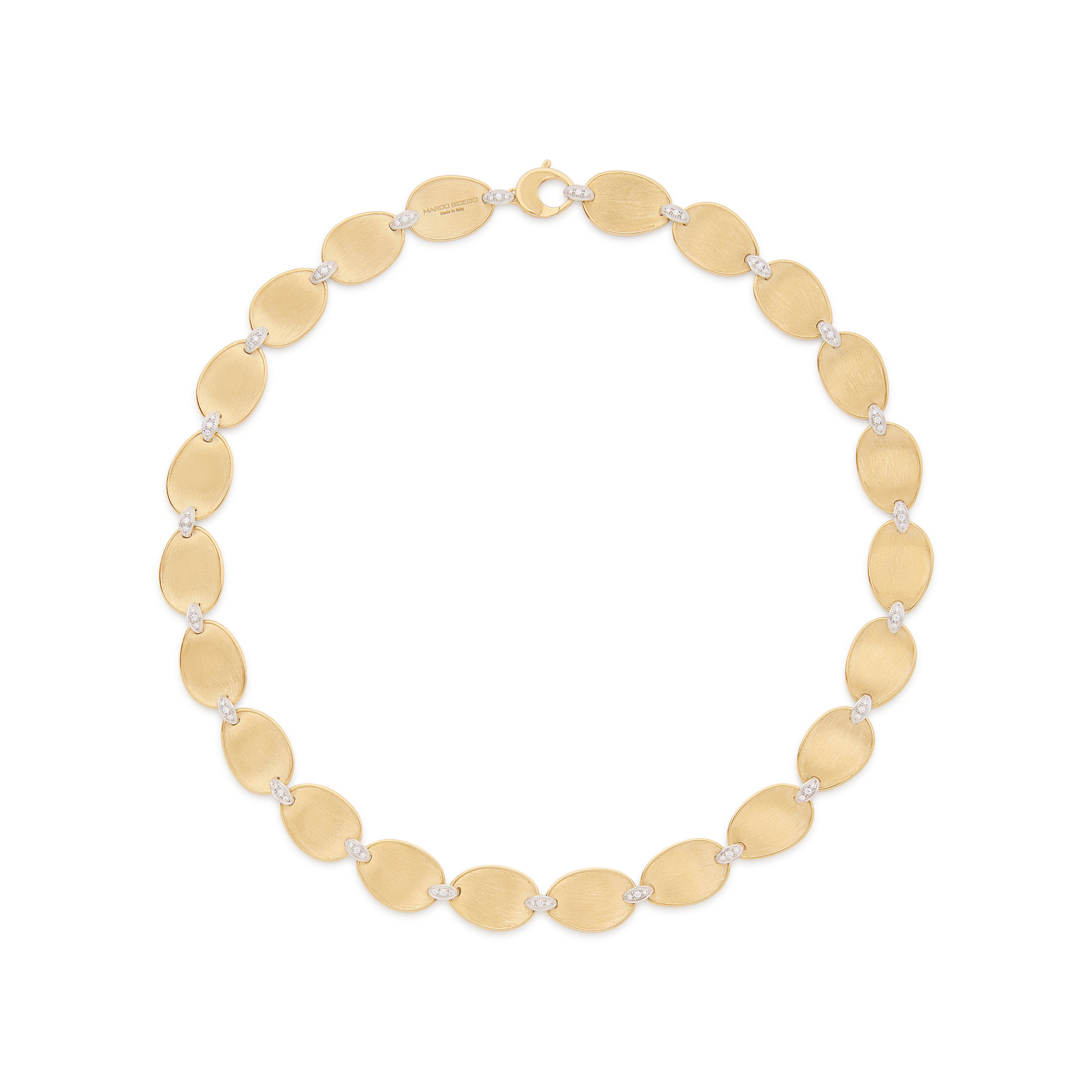 Marco Bicego Lunaria Collection 18K Yellow Gold Petals Necklace