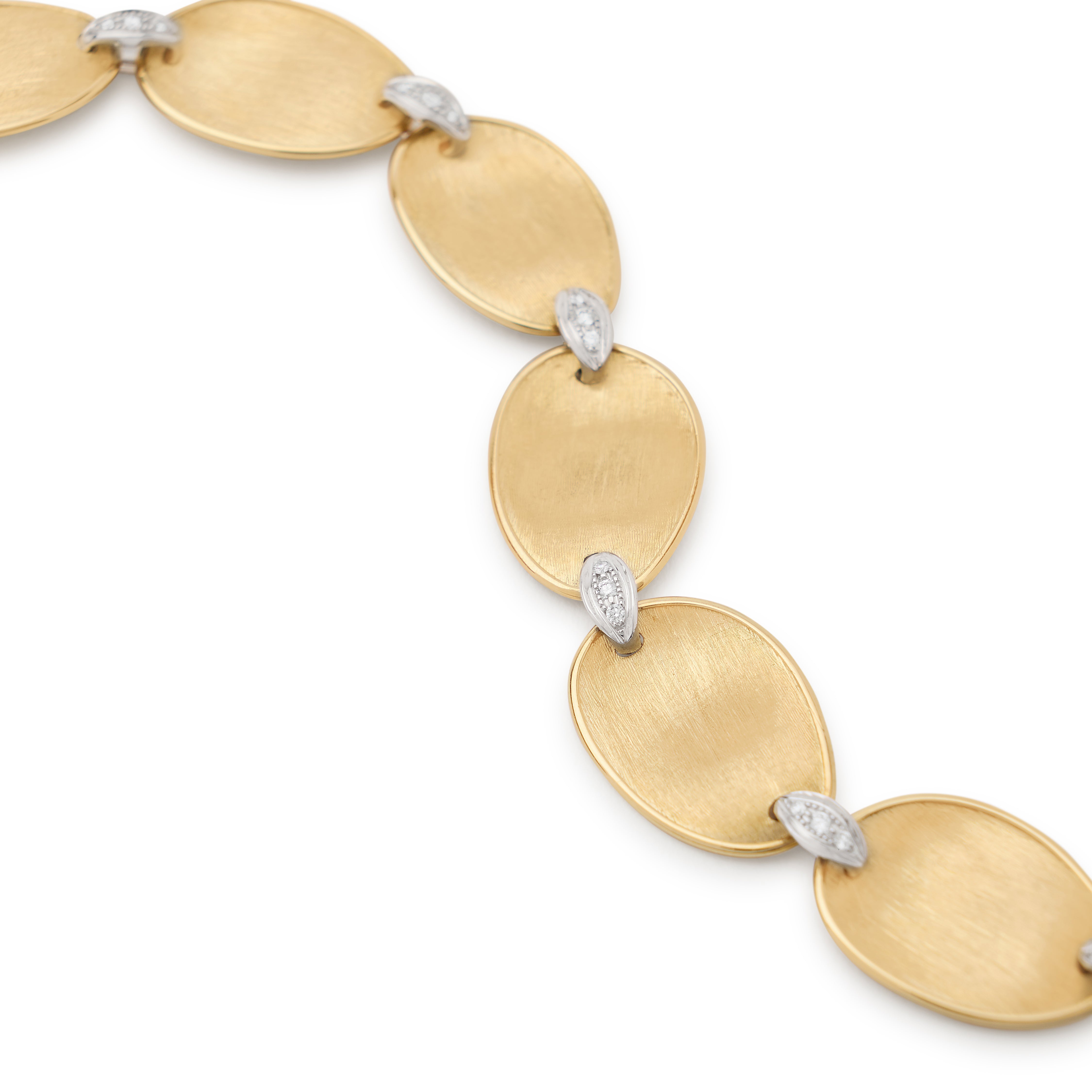 Marco Bicego Lunaria Collection 18K Yellow Gold Petals Necklace