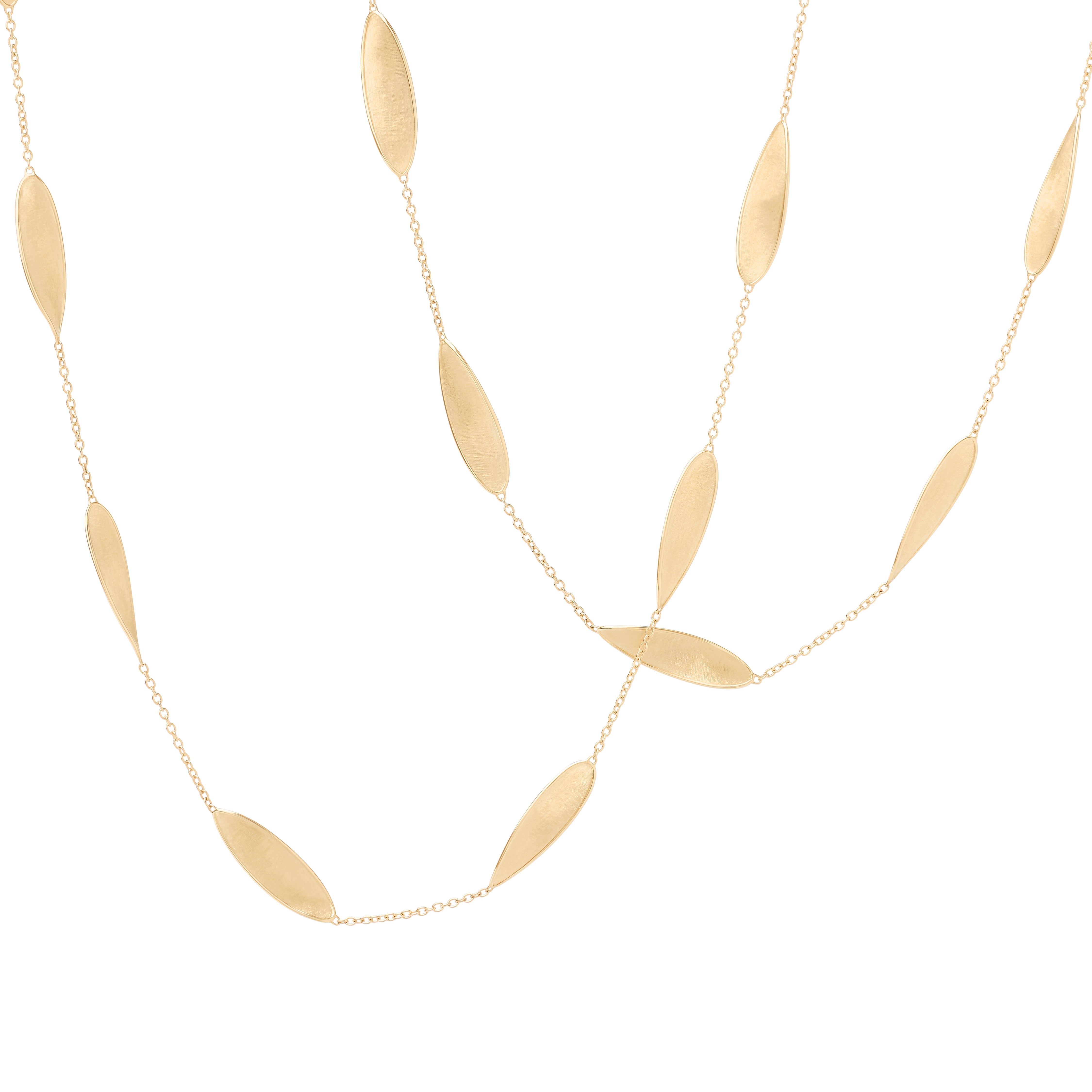 Marco Bicego Lunaria Collection 18K Yellow Gold Twist Necklace