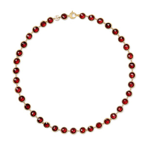 Marco Bicego Jaipur Collection Red Garnet Necklace