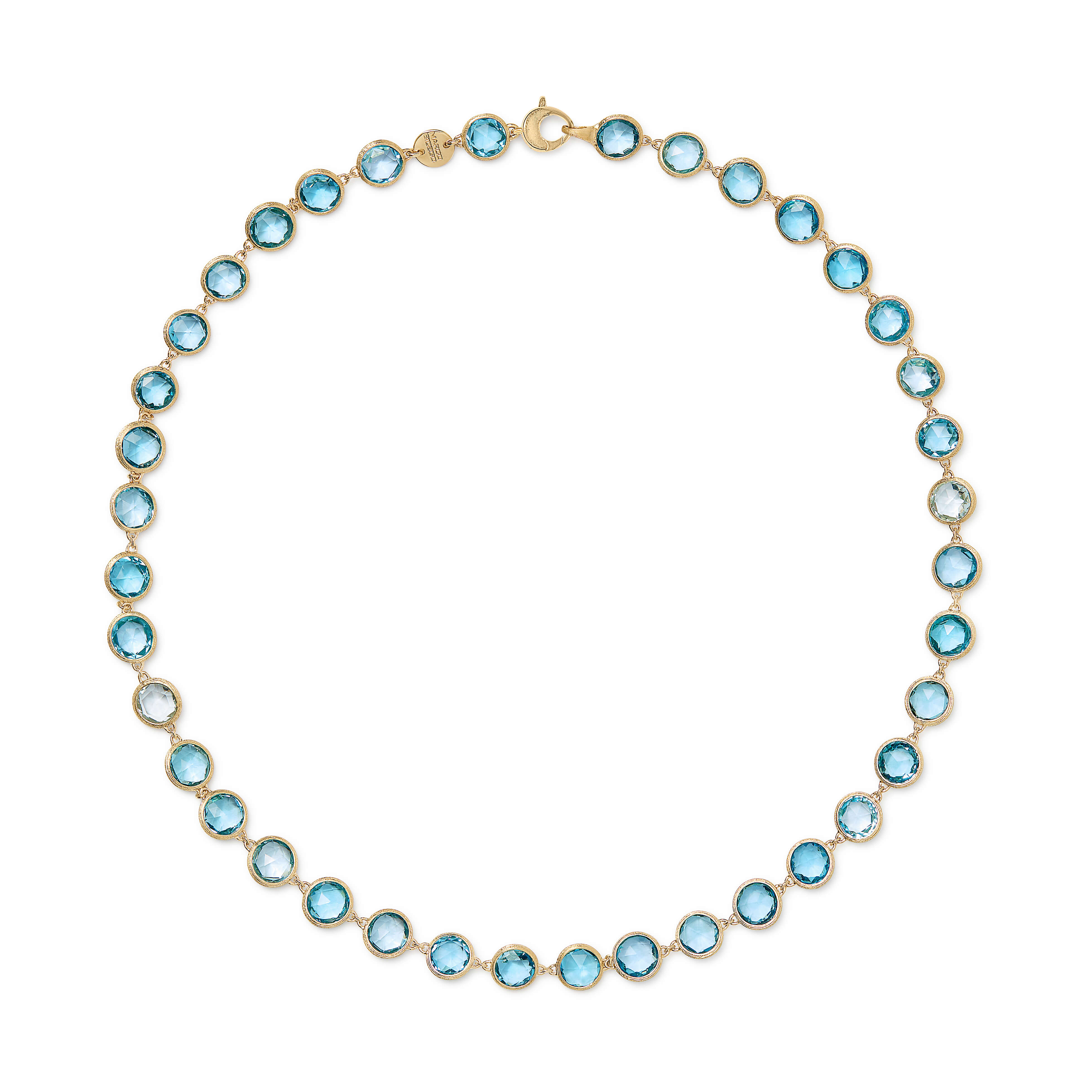 Marco Bicego Jaipur Collection Blue Topaz Necklace
