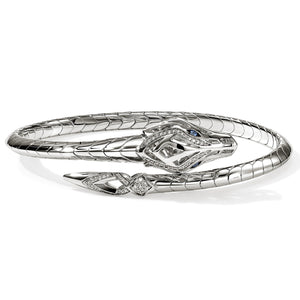 John Hardy Naga Collection Diamond Cuff Bracelet