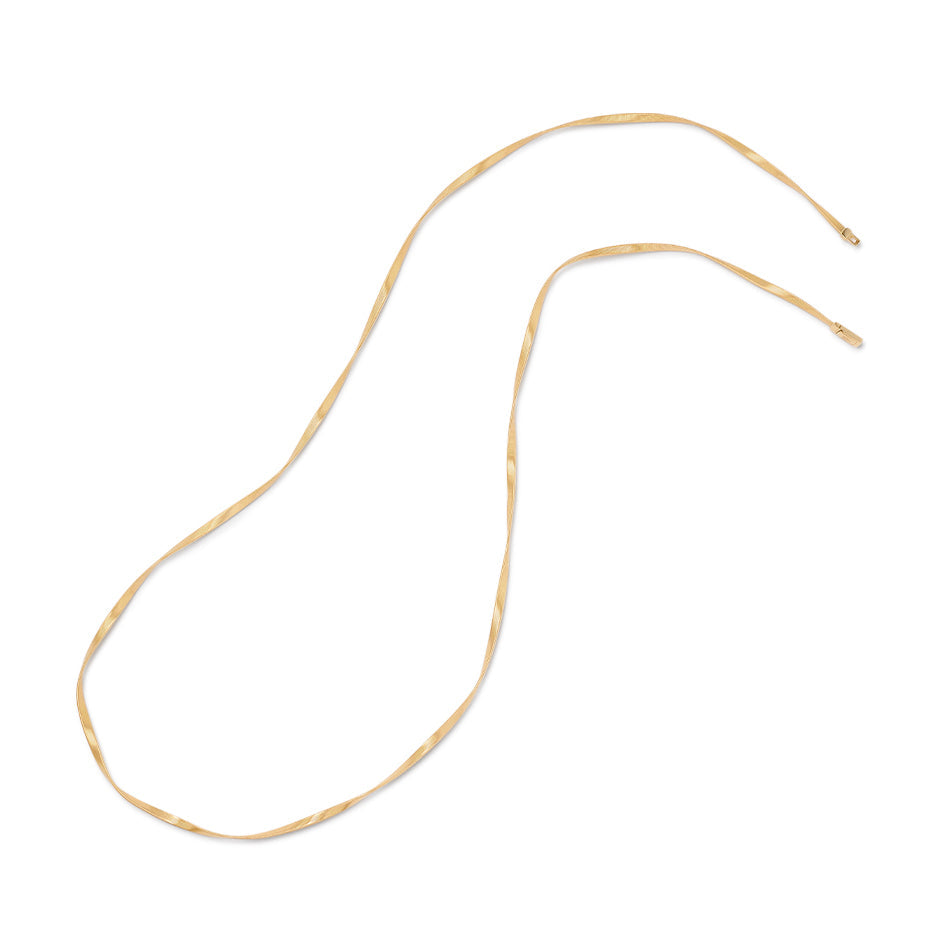 Marco Bicego Marrakech Collection 18K Yellow Gold Twisted Supreme Necklace