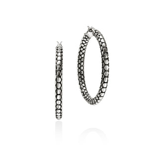 John Hardy Dot Collection Hoop Earrings