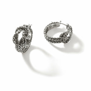 Love Knot Classic Chain Hoop Earrings