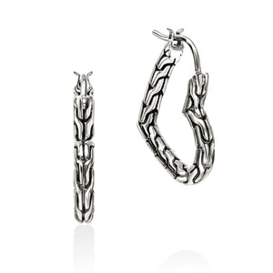 John Hardy 21mm Heart Hoops