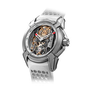 Epic X Skeleton 44mm White Watch