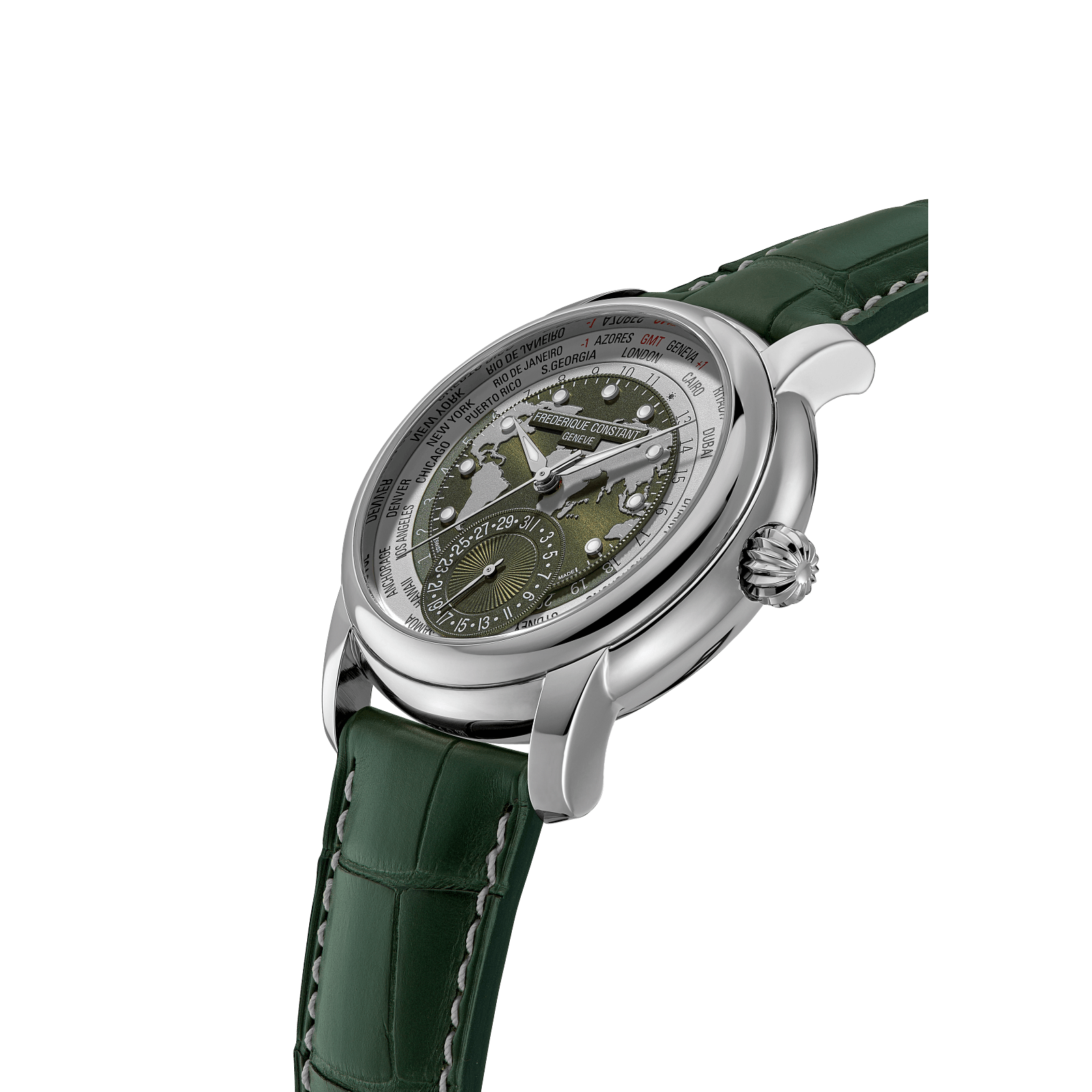 Frederique Constant Manufacture Worldtimer 42mm Watch