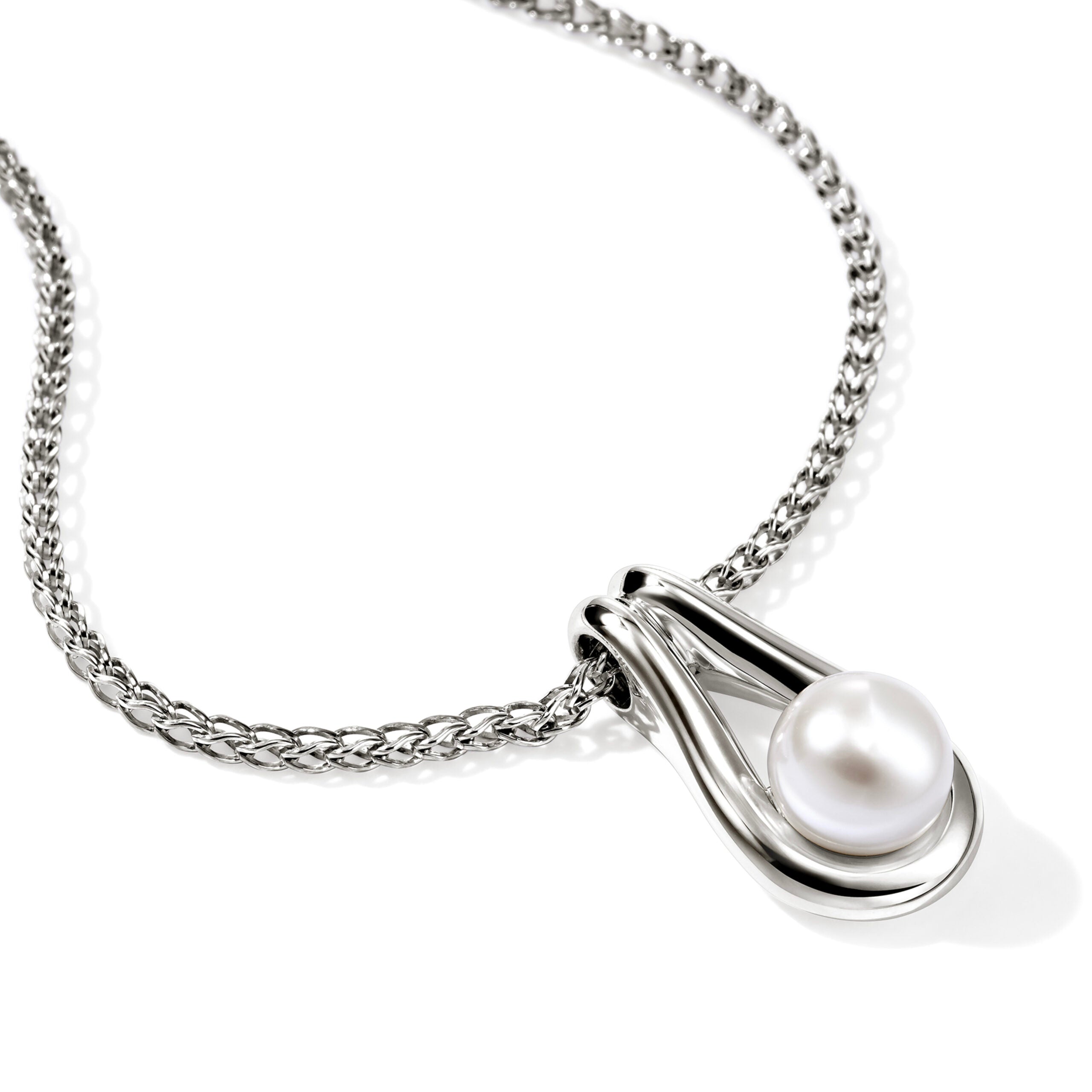 John Hardy Surf Collection Freshwater Pearl Pendant