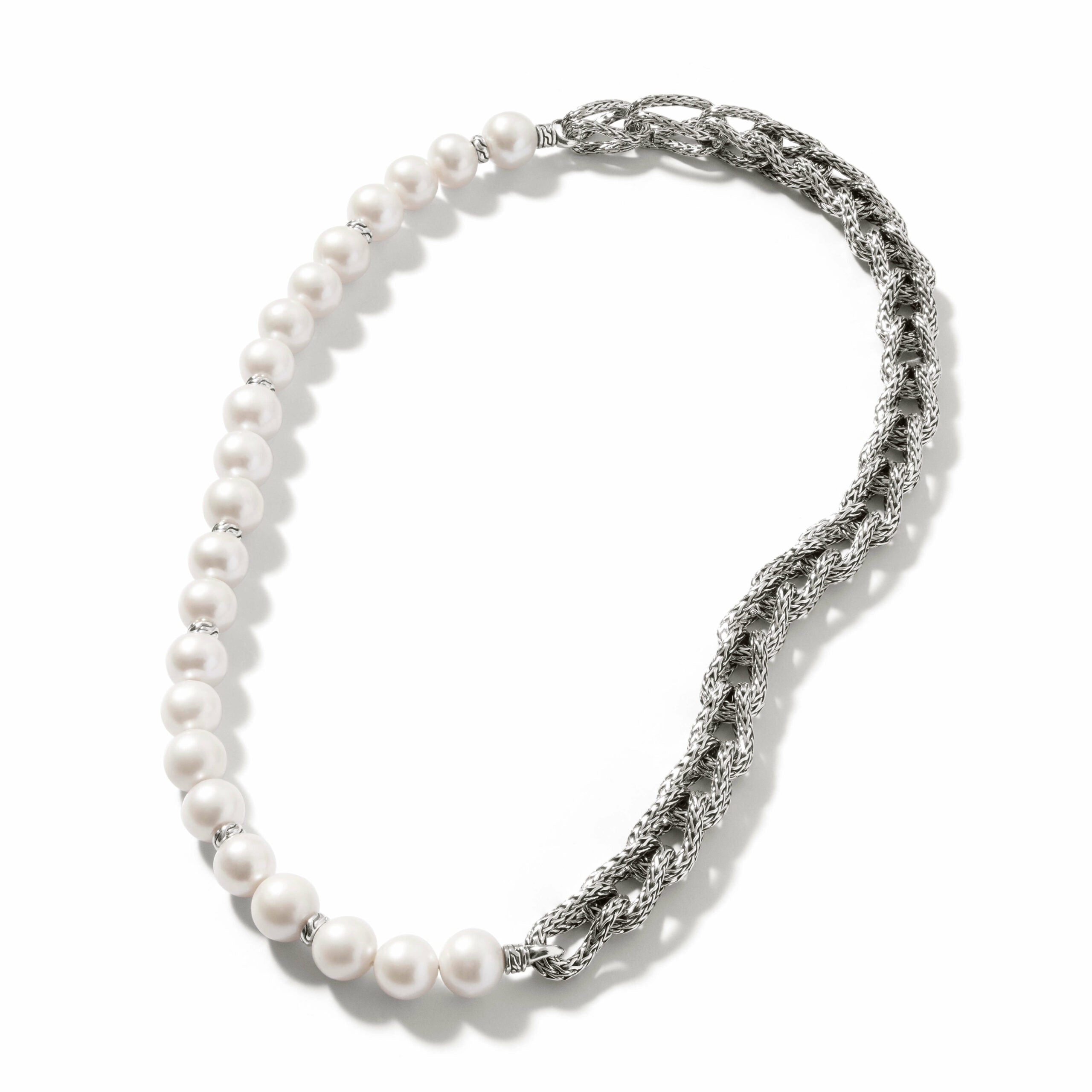 Asli Classic Chain and Pearl Necklace