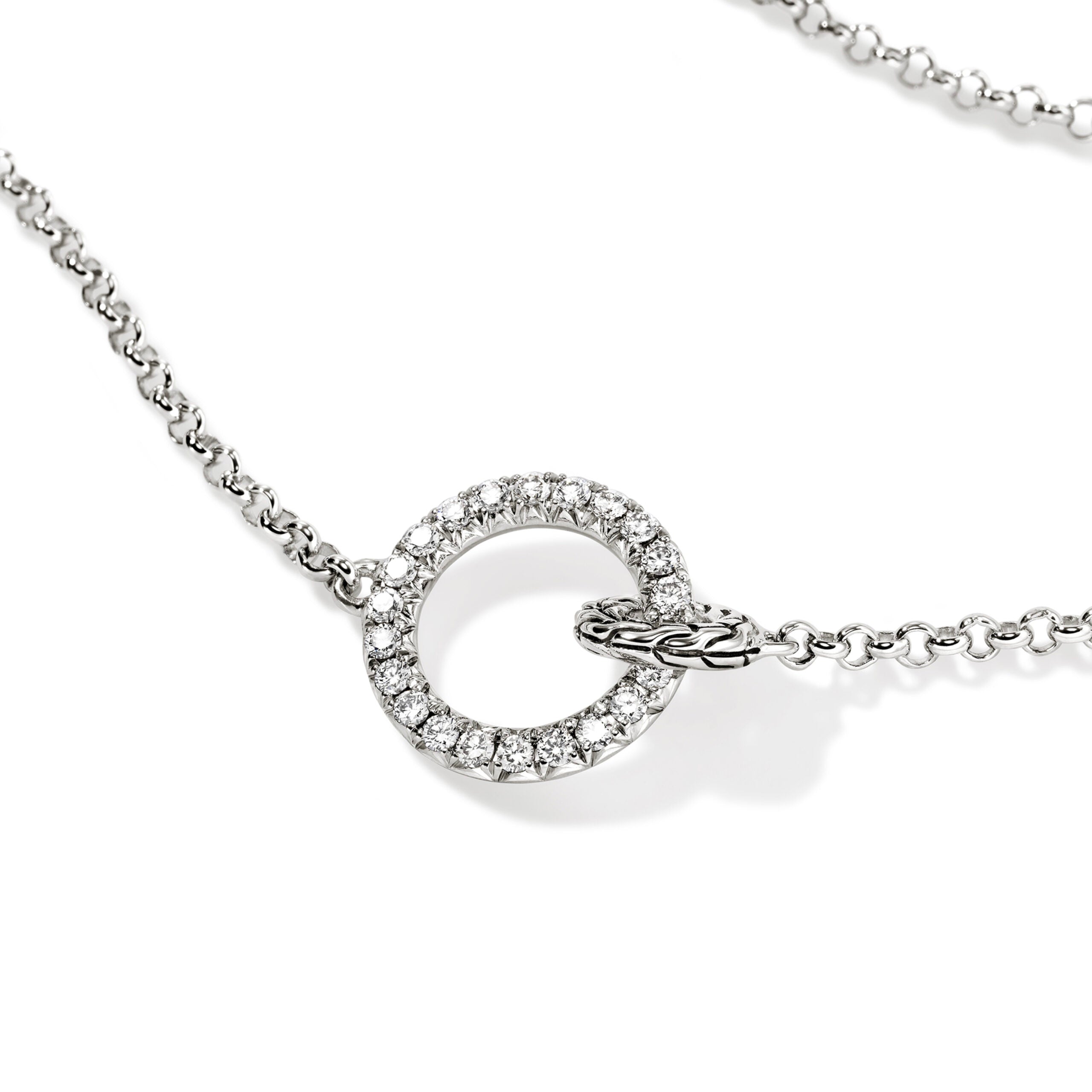 John Hardy Essentials Collection Interlocking Diamond Pendant