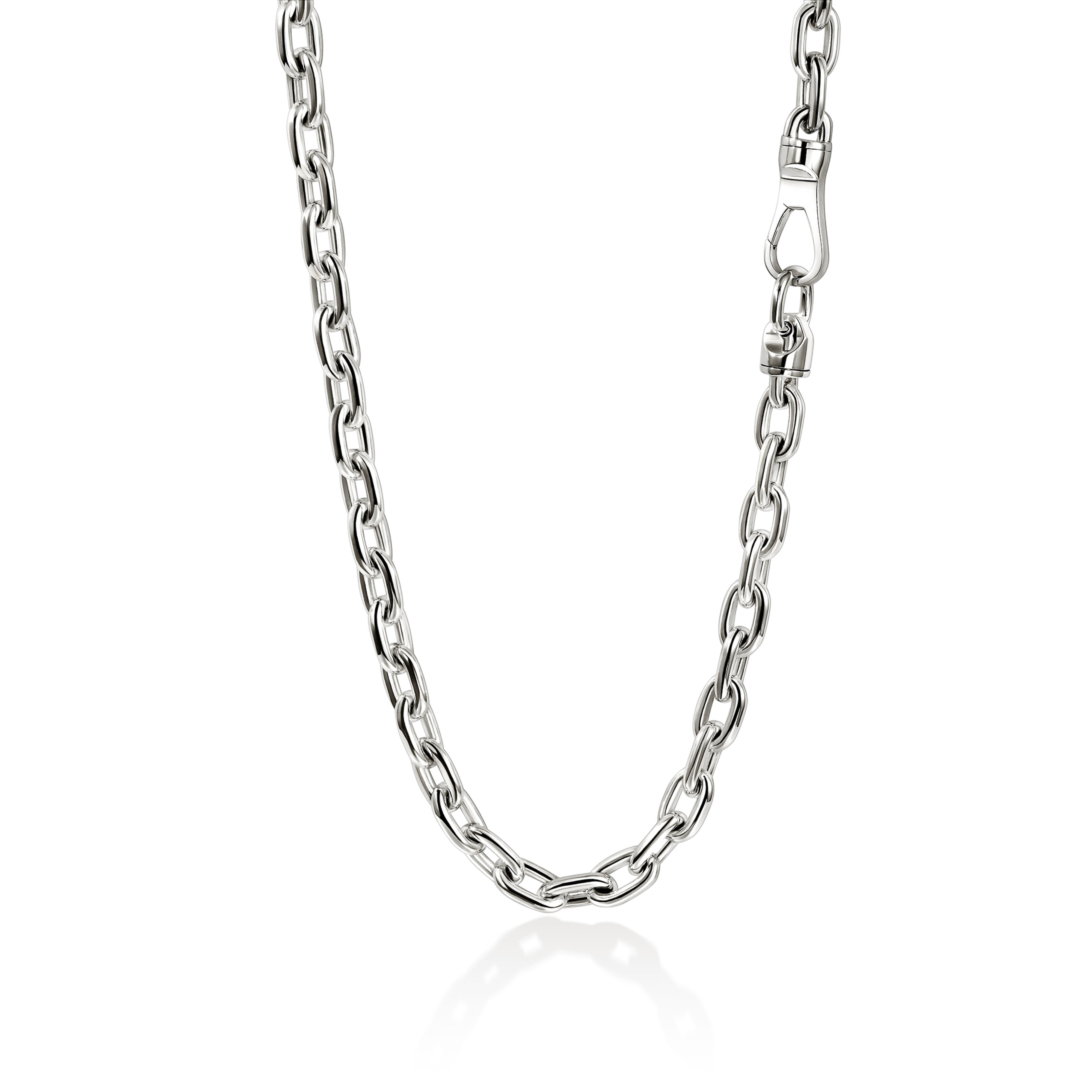 John Hardy 8mm Oval Link Chain Necklace