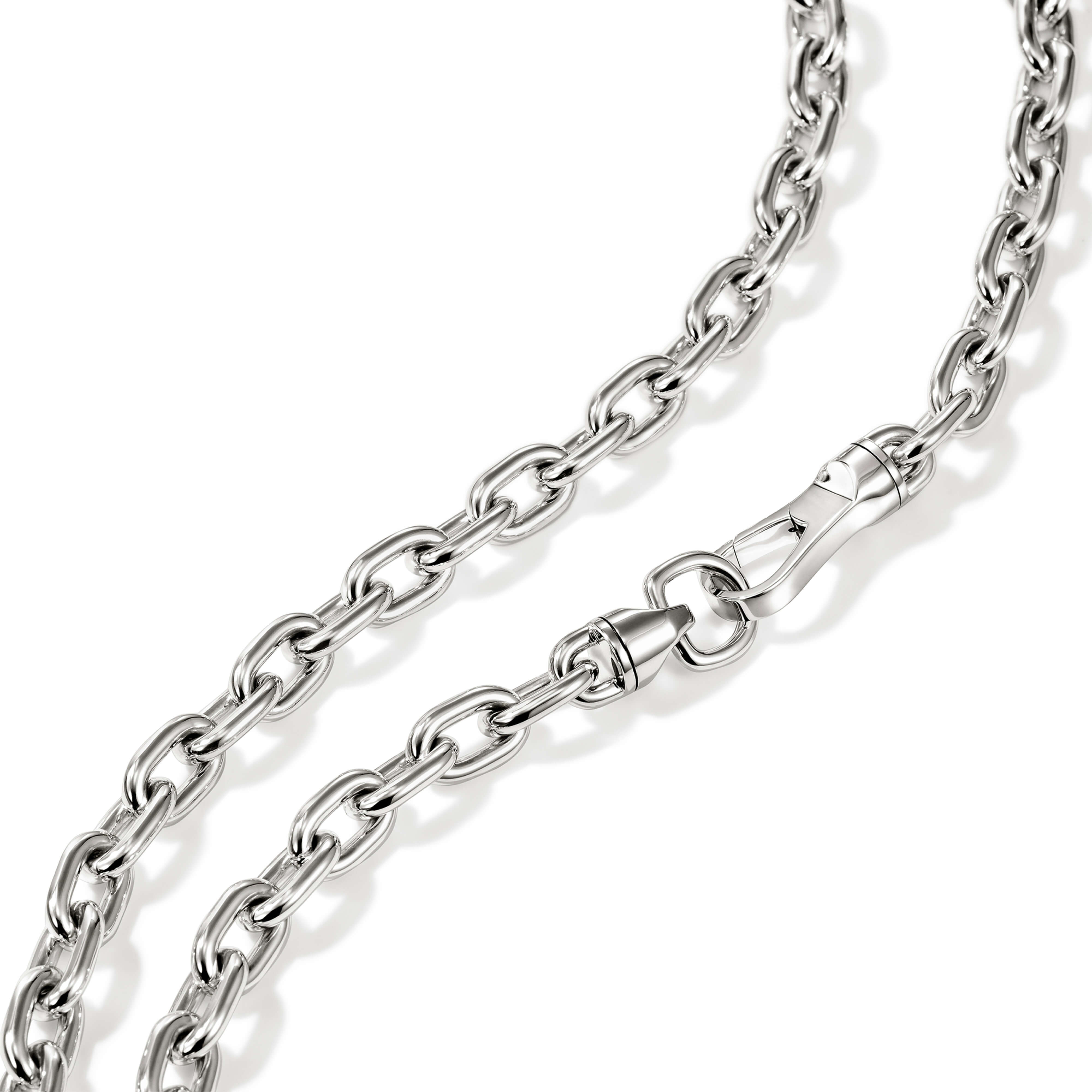 John Hardy 8mm Oval Link Chain Necklace