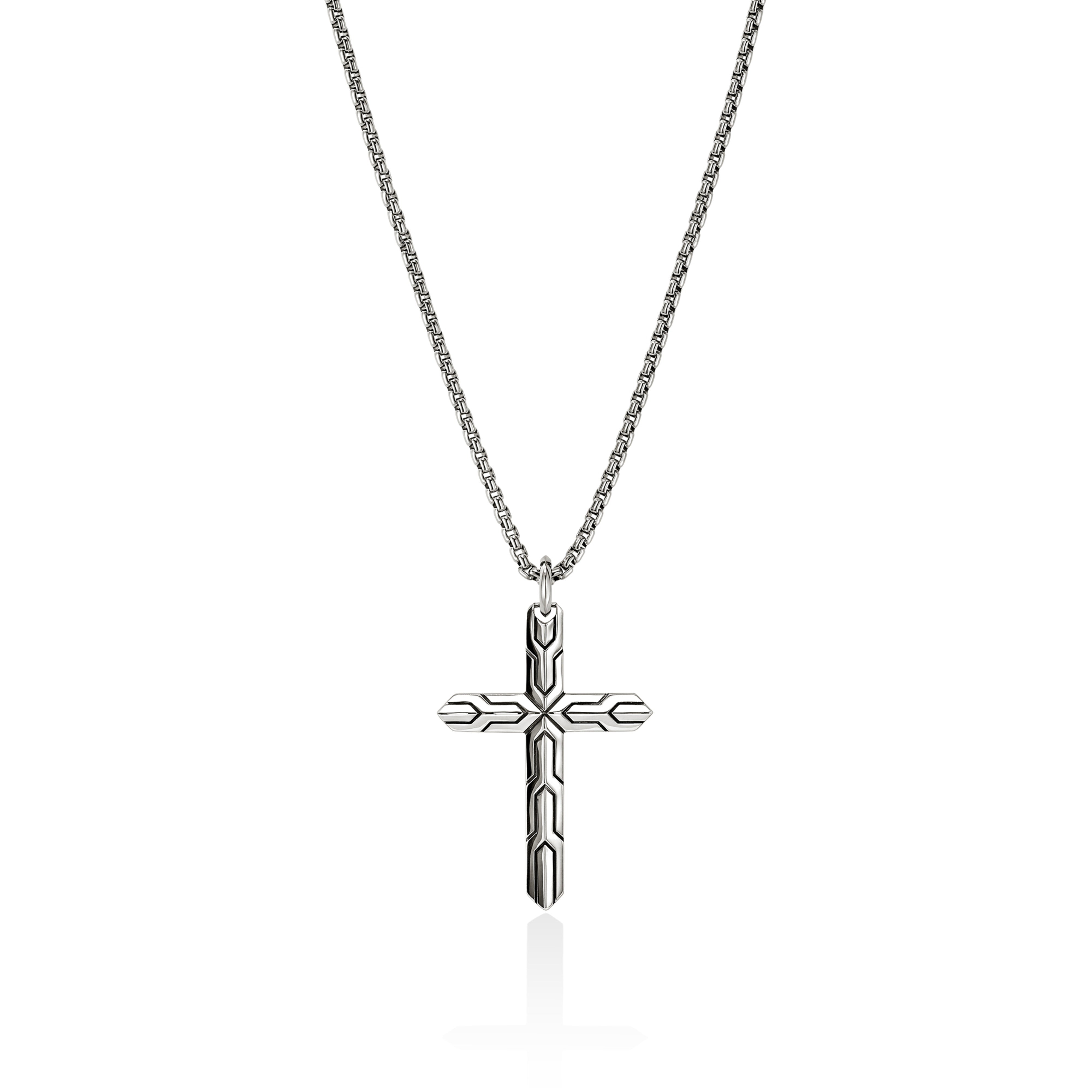 John Hardy Sterling Silver Cross Pendant