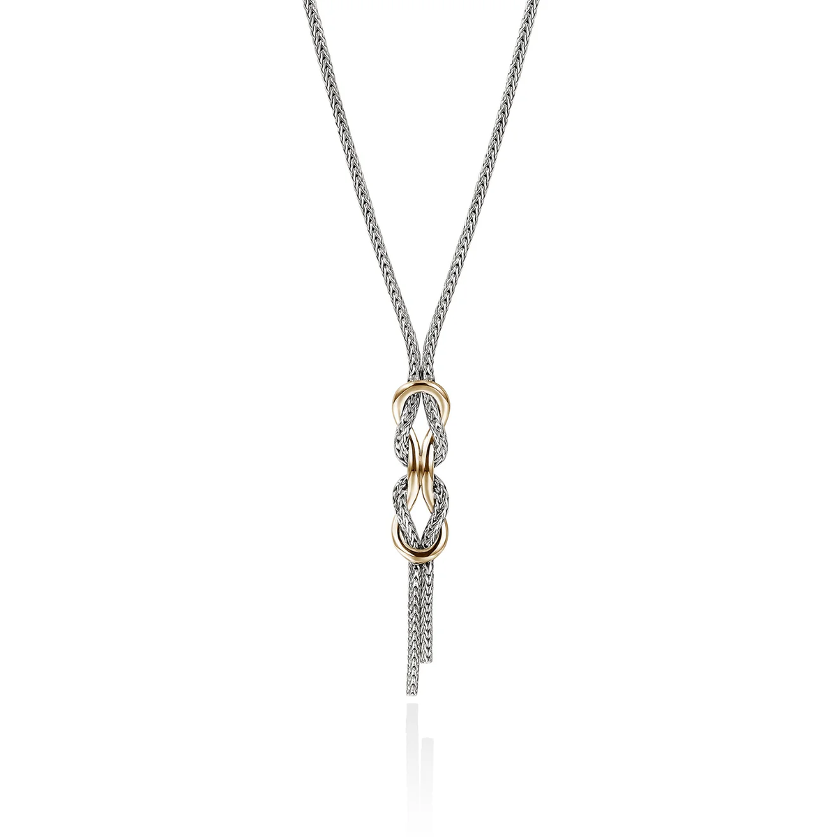 John Hardy 1.8mm Love Knot Infinity Chain Necklace