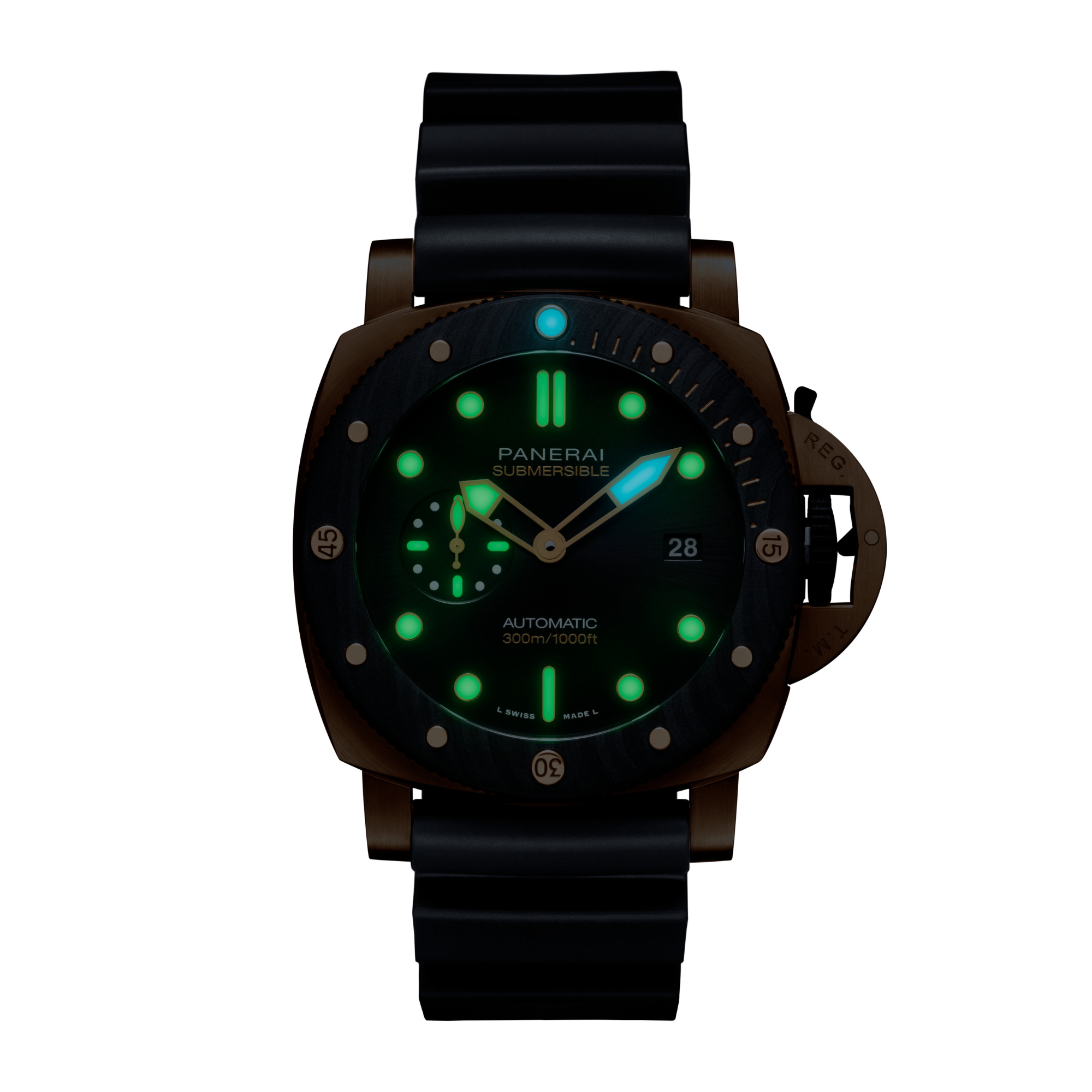 Panerai Submersible QuarantaQuattro Goldtech™ OroCarbo