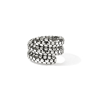 John Hardy Sterling Silver Double Coil Ring