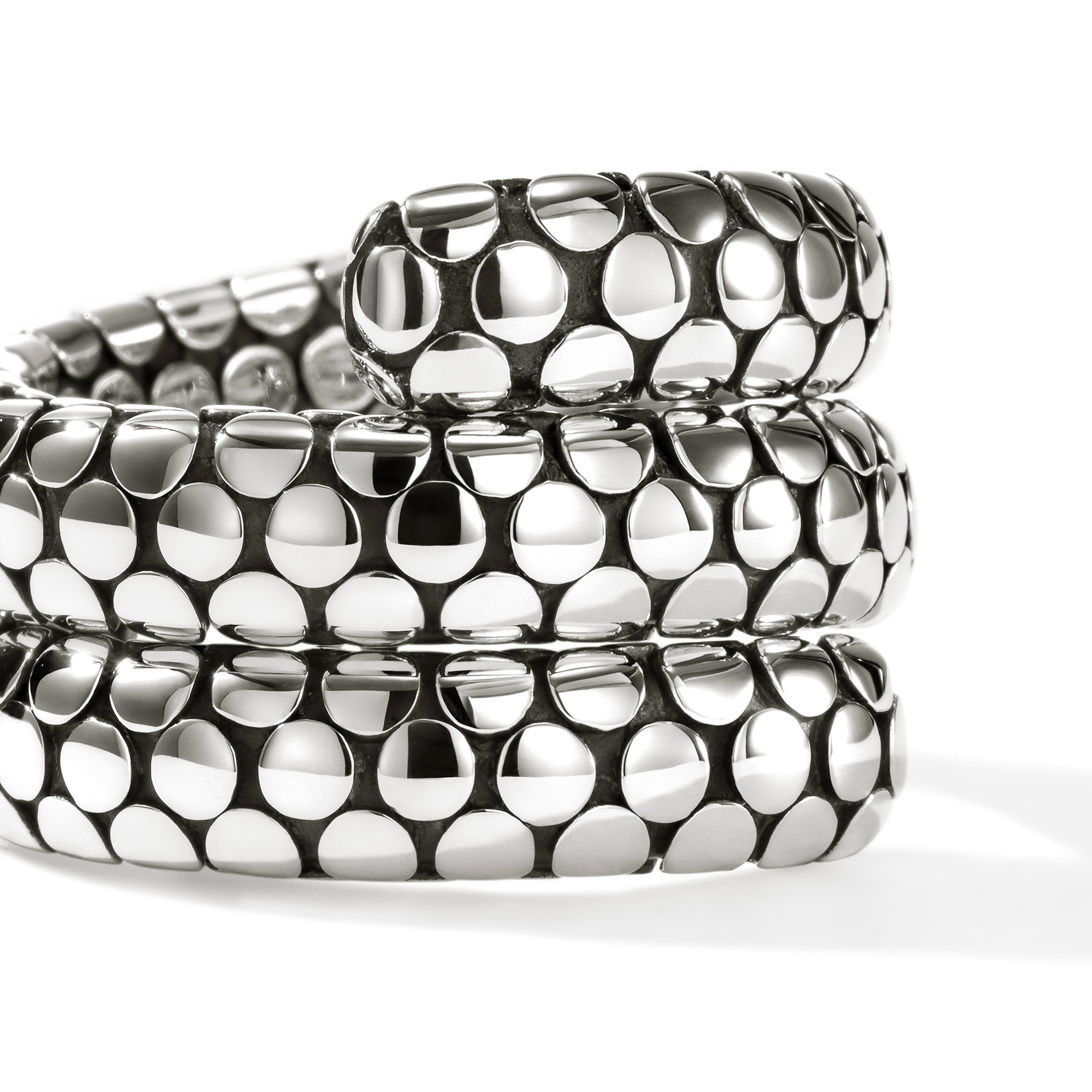 John Hardy Sterling Silver Double Coil Ring