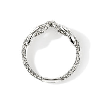 John Hardy Sterling Silver Love Knot Infinity Ring