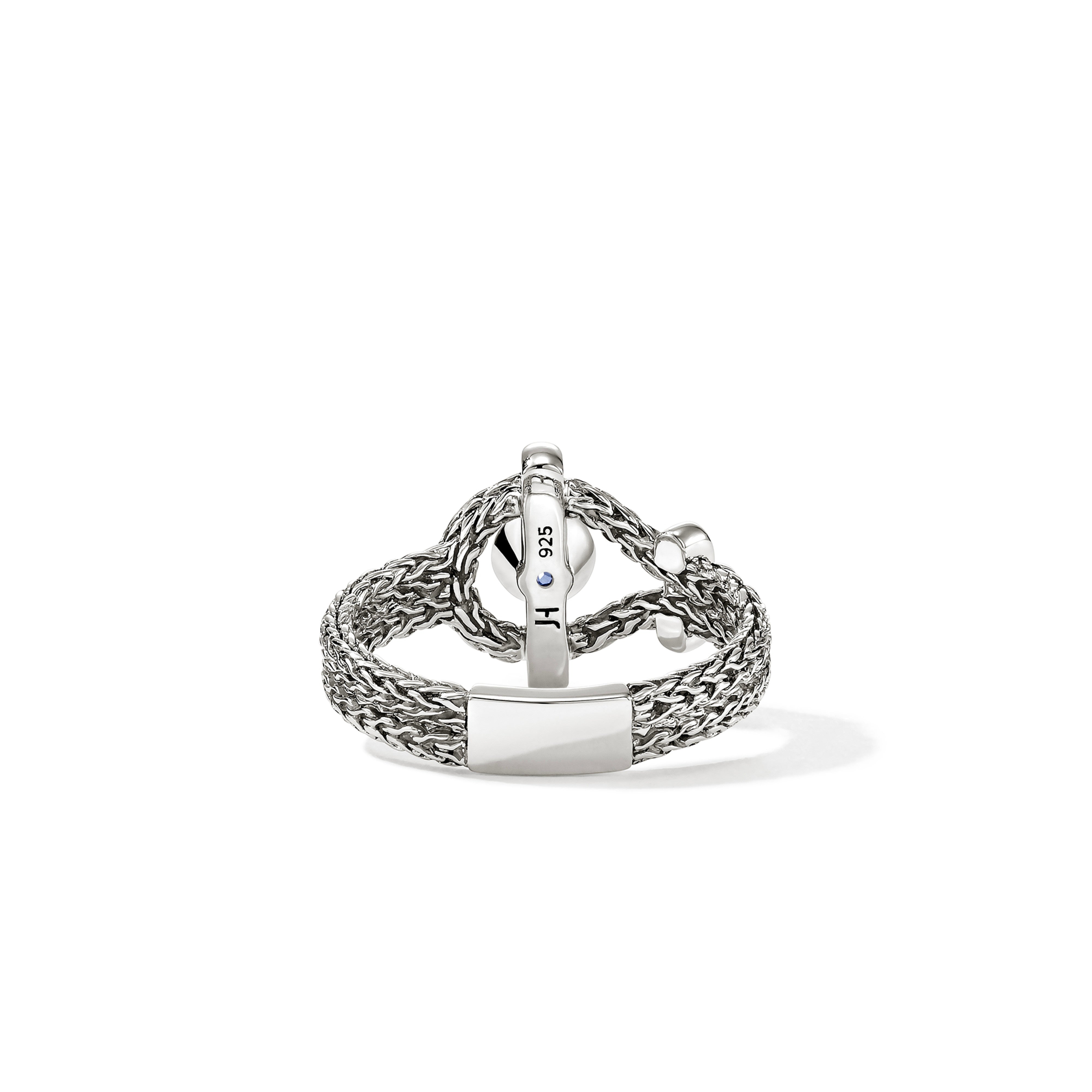 John Hardy Diamond and Tanzanite Ring
