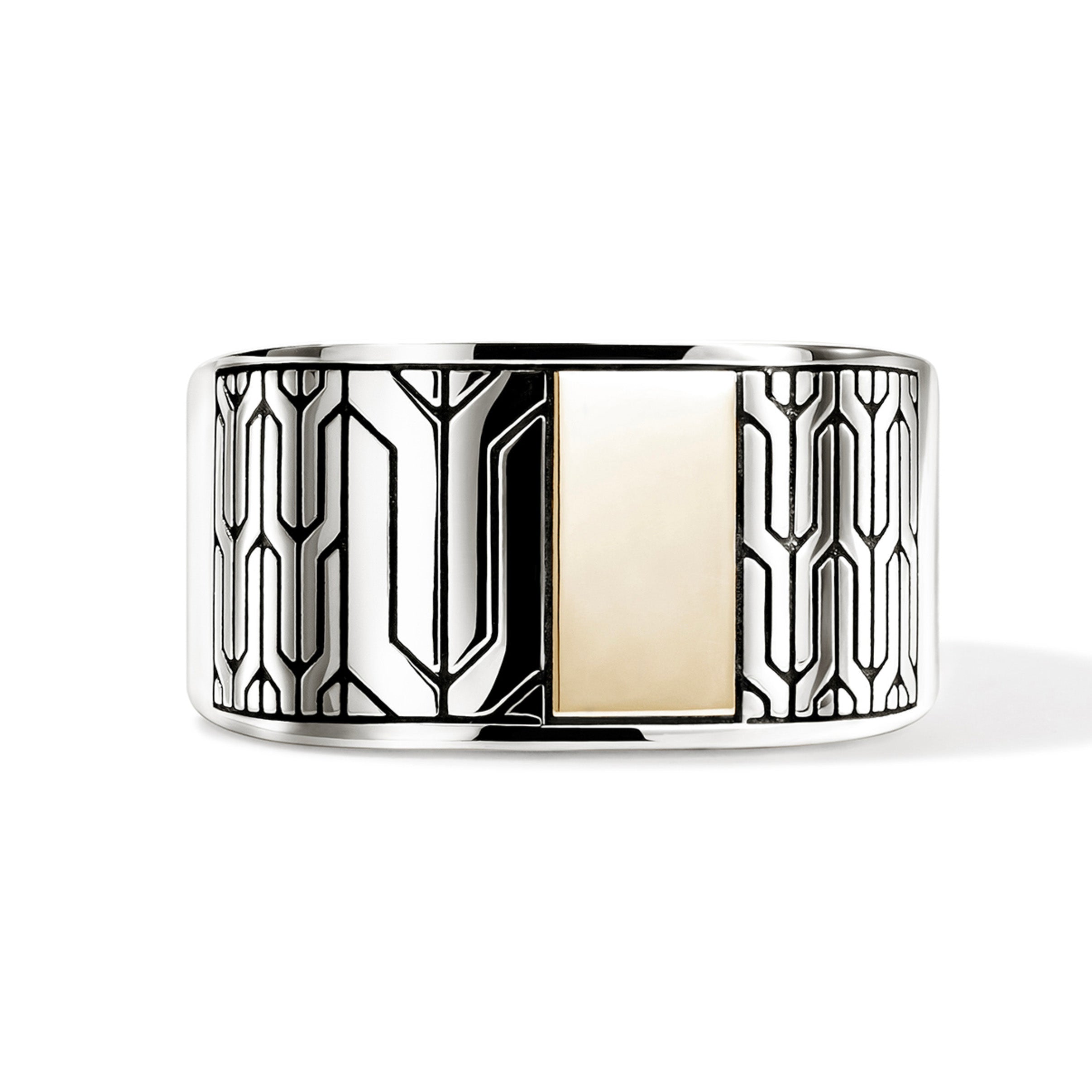 John Hardy Two-Tone Signet Ring