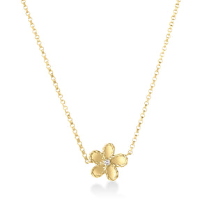 Roberto Coin Jasmine Tiny Flower Necklace