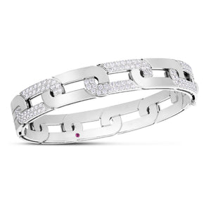 Roberto Coin Navarra Diamond Bangle Bracelet