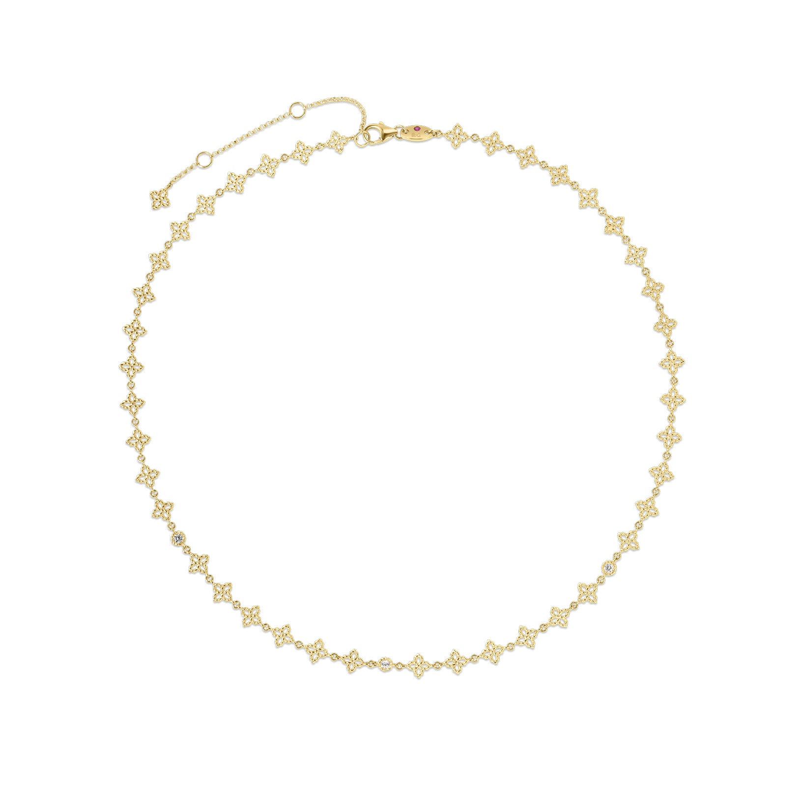 Roberto Coin Yellow Gold Principessa Necklace