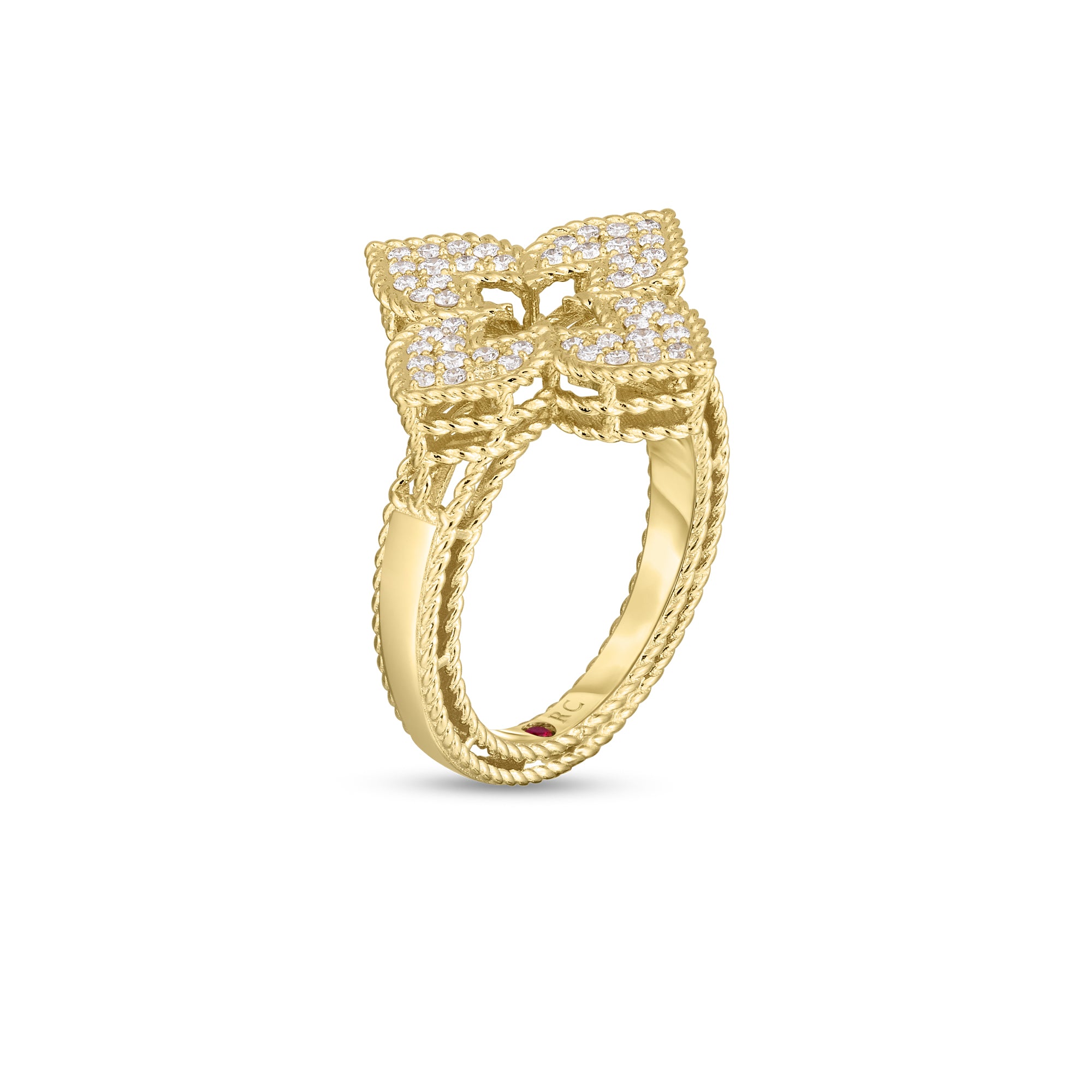 Roberto Coin Venetian Princess Diamond Ring