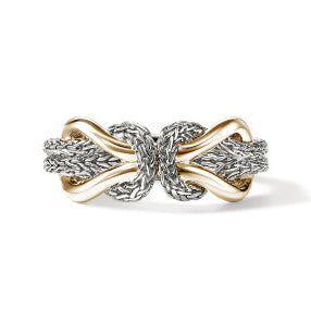 John Hardy Two-Tone Love Knot Infinity Ring