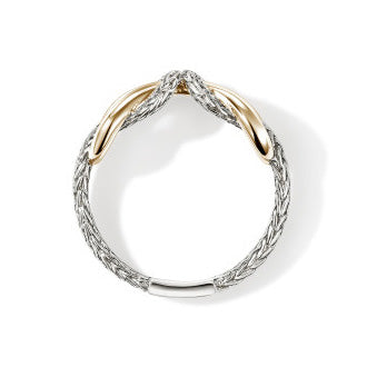 John Hardy Two-Tone Love Knot Infinity Ring
