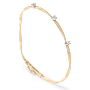 Marco Bicego Marrakech Collection Tri Diamond Bracelet