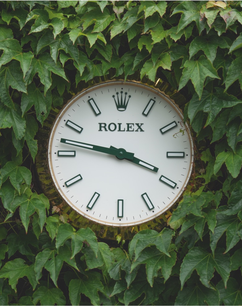 Close Up Photo of a Rolex Crown Dial