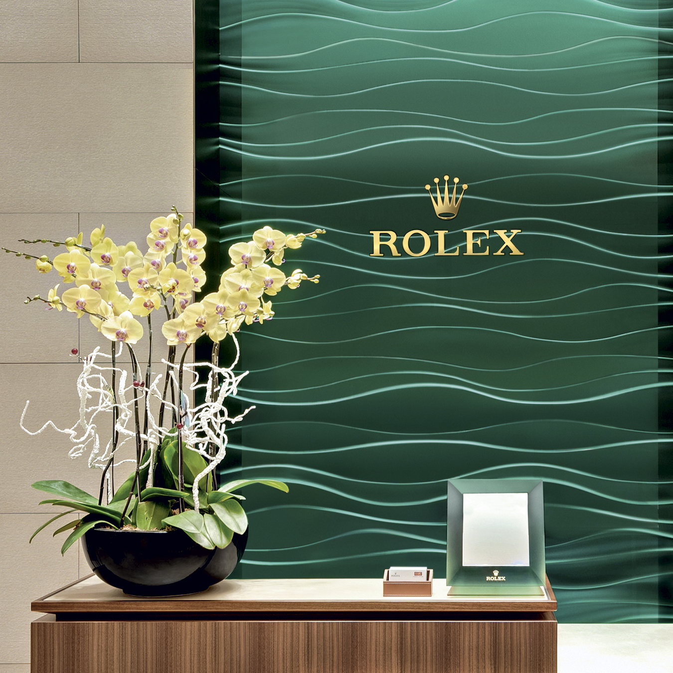 Rolex showroom at R.F. Moeller Jeweler