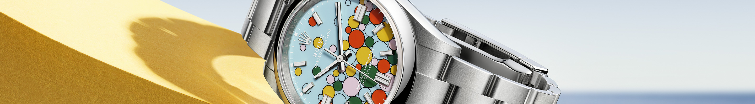 ROLEX OYSTER Perpetual Watch Banner image
