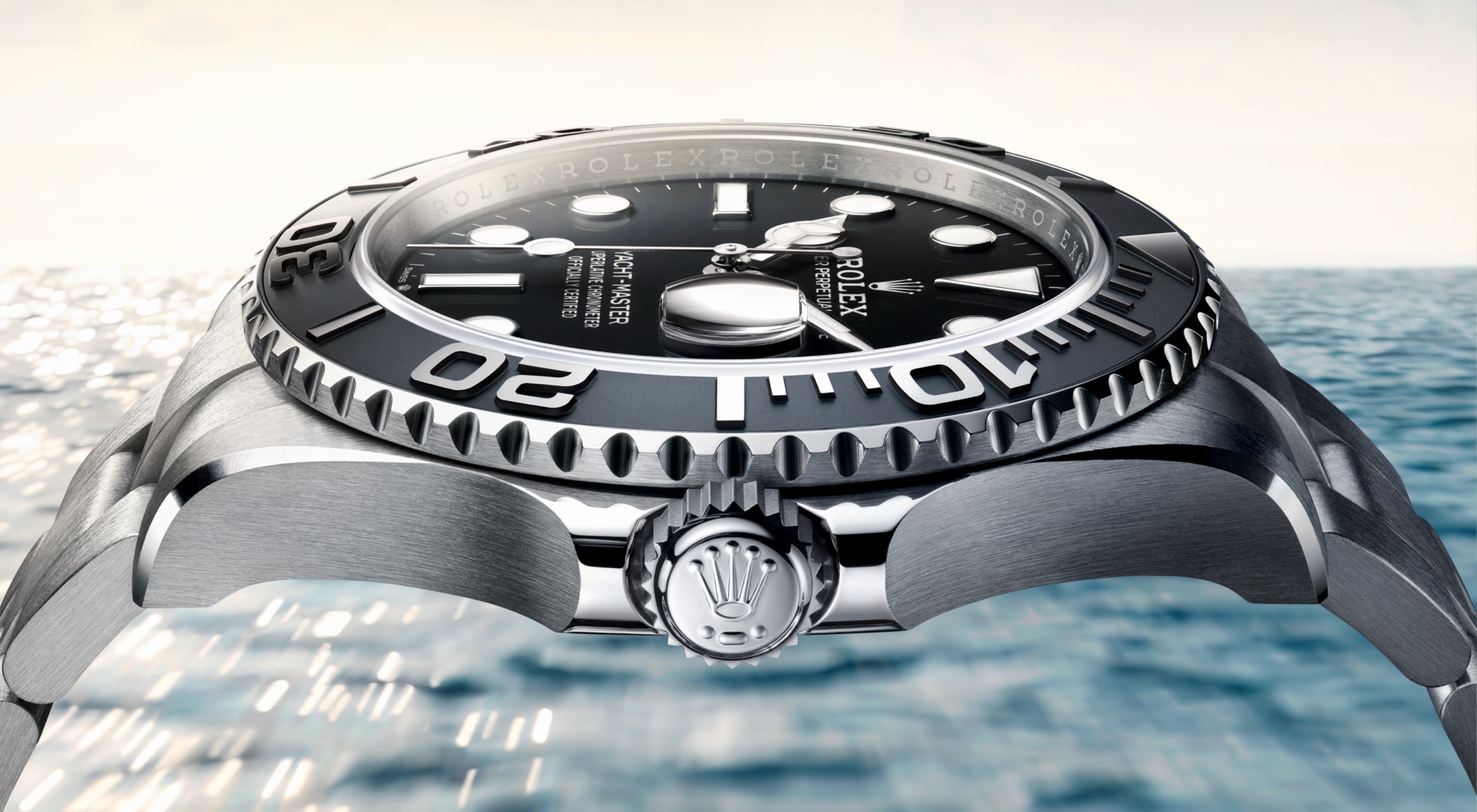 An immediately recognizable bezel at R.F. Moeller Jeweler