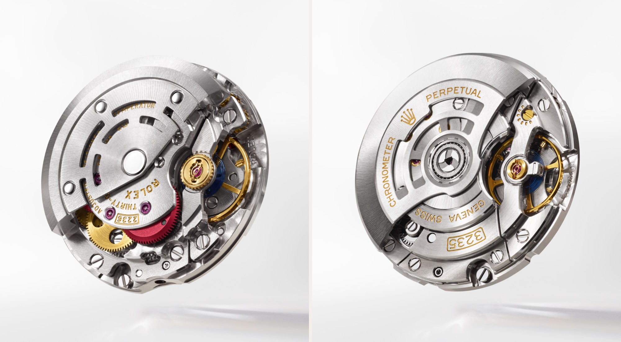 Perpetual calibres 2236 and 3235 at R.F. Moeller Jeweler