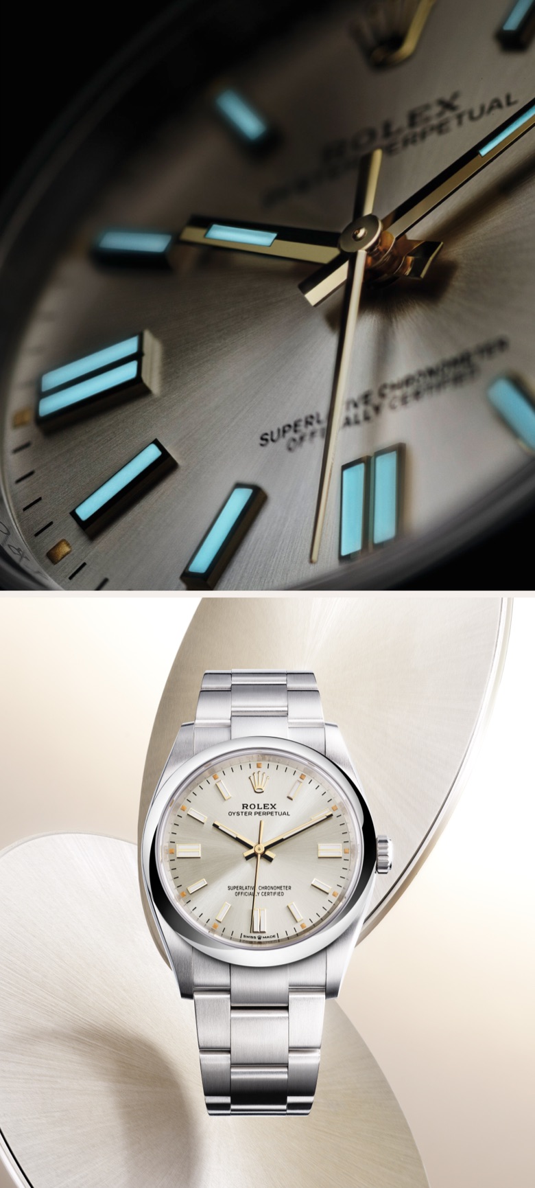 Oyster Perpetual is equipped with either calibre