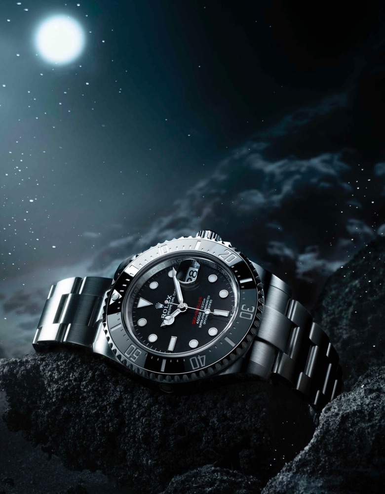 Sea dweller rolex black on sale