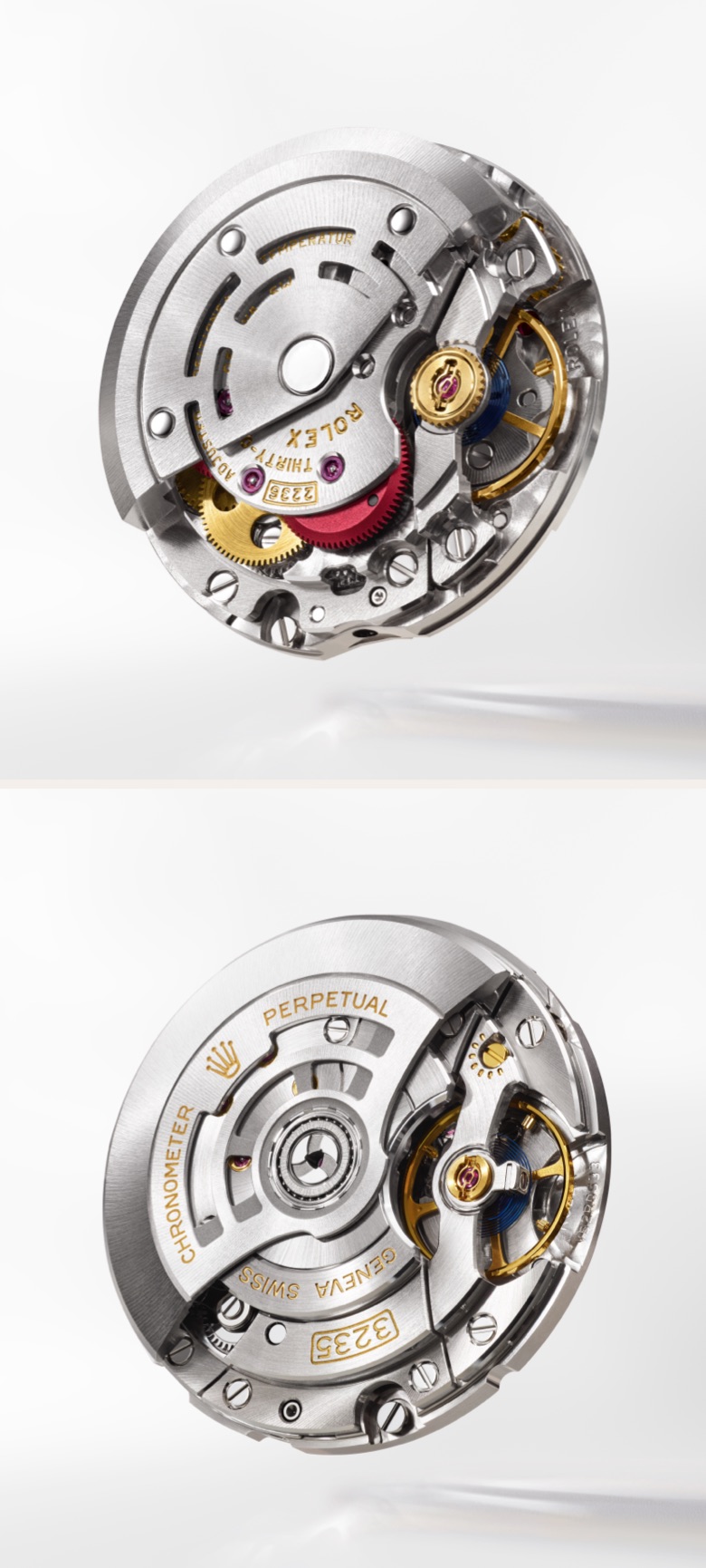 Perpetual calibres 2236 and 3235 at R.F. Moeller Jeweler