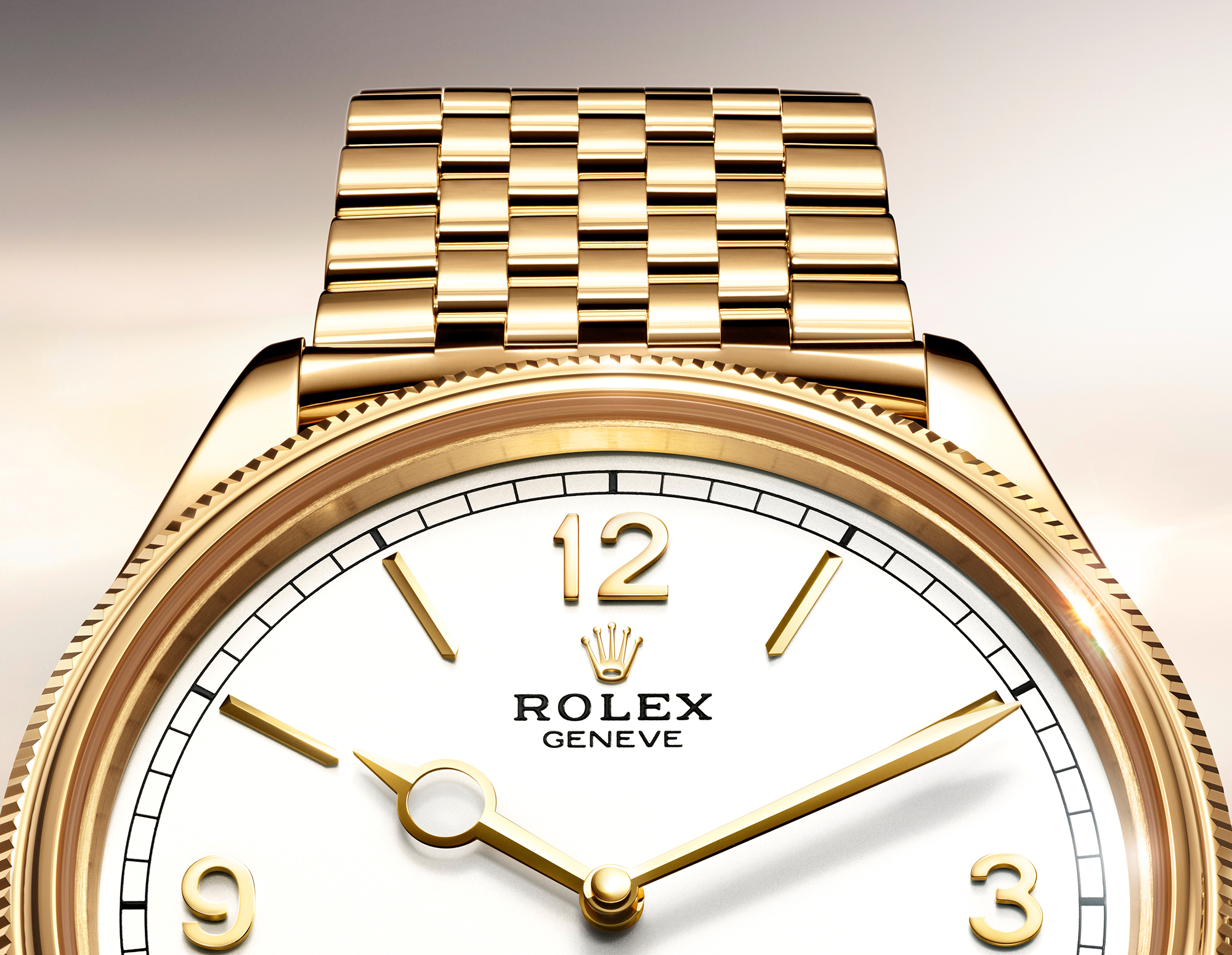 Refined elegance of the case at R.F. Moeller Jeweler