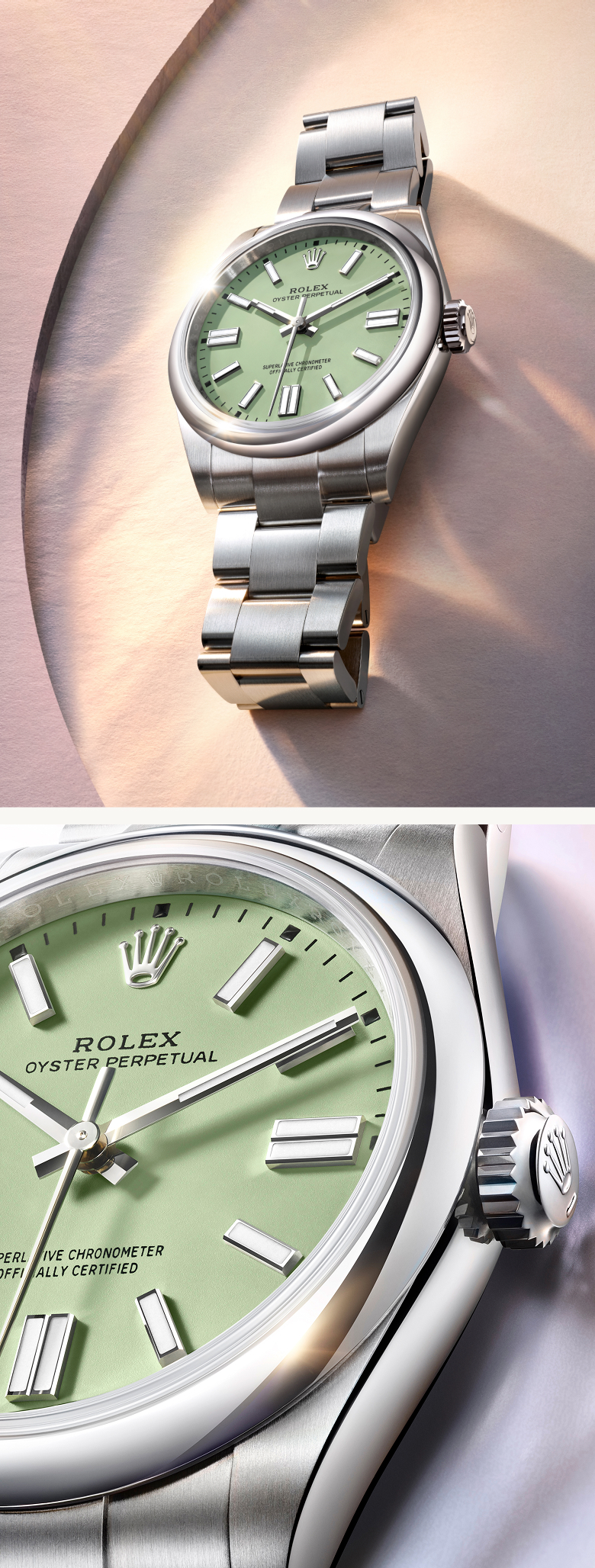 Oysterflex and Oyster bracelets at R.F. Moeller Jeweler