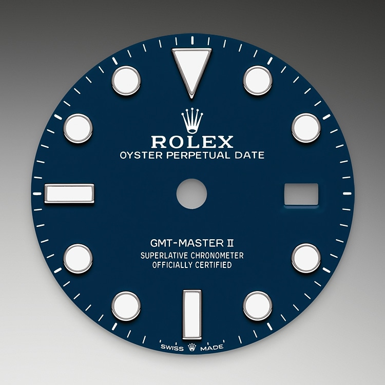 The dial of a Rolex GMT-Master II