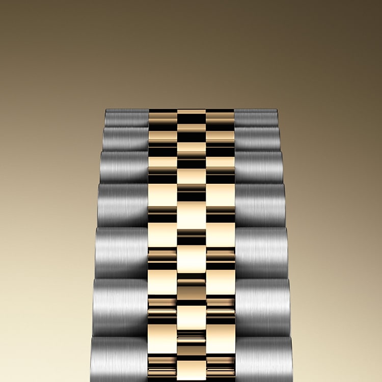 The band of a Rolex Datejust 31
