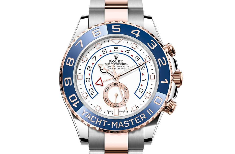 Front facing Rolex Yacht-Master II