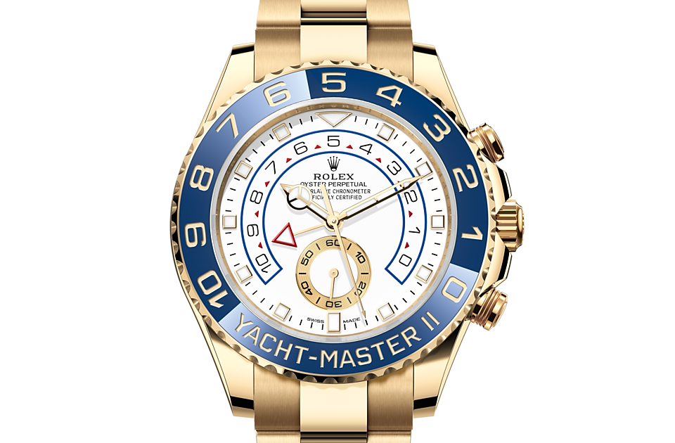 Front facing Rolex Yacht-Master II