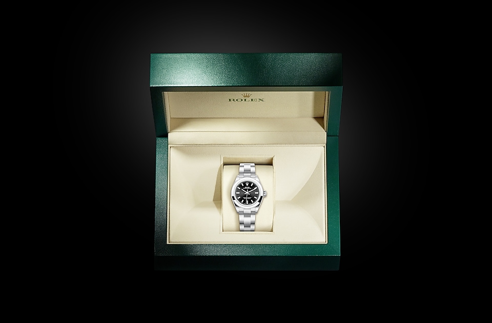 Rolex Oyster Perpetual in a display box